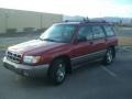 2000 Canyon Red Pearl Subaru Forester 2.5 S  photo #2