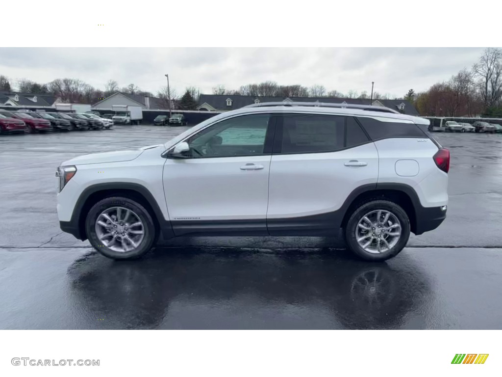 2022 Terrain SLT AWD - White Frost Tricoat / Medium Ash Gray/­Jet Black photo #5