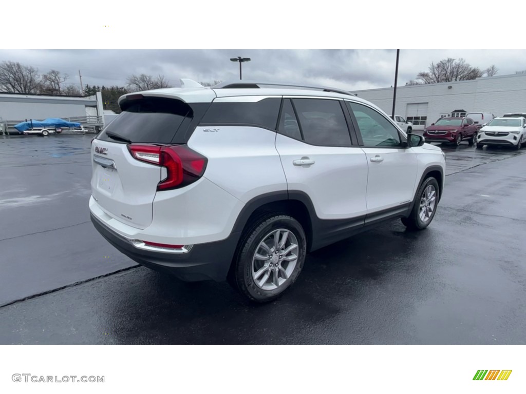 2022 Terrain SLT AWD - White Frost Tricoat / Medium Ash Gray/­Jet Black photo #8