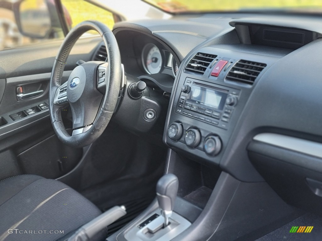 2014 Impreza 2.0i Sport Premium 5 Door - Venetian Red Pearl / Black photo #3