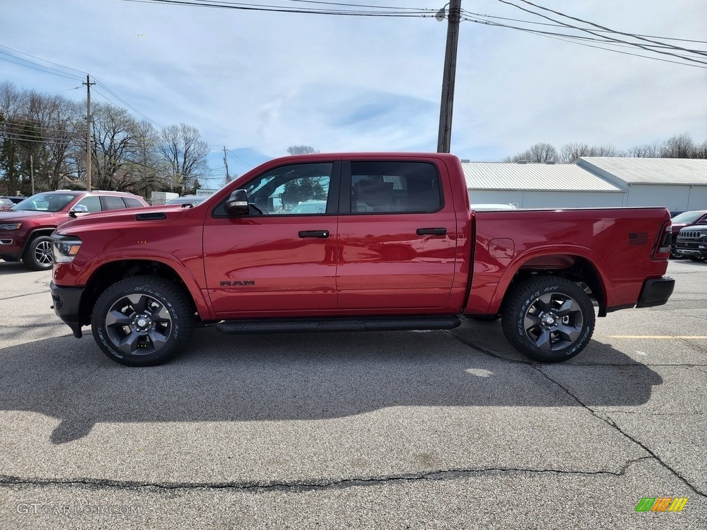 Redline 2022 Ram 1500 Big Horn Built-to-Serve Edition Crew Cab 4x4 Exterior Photo #144136072