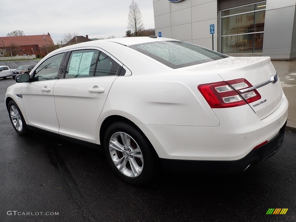 2015 Taurus SEL AWD - White Platinum Metallic / Charcoal Black photo #3