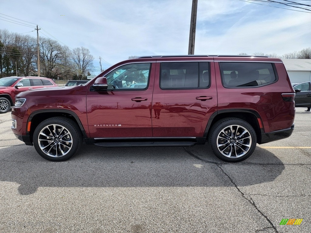 Velvet Red Pearl 2022 Jeep Wagoneer Series II 4x4 Exterior Photo #144137629