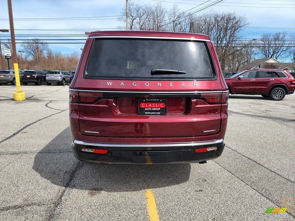 2022 Wagoneer Series II 4x4 - Velvet Red Pearl / Sea Salt/Black photo #11