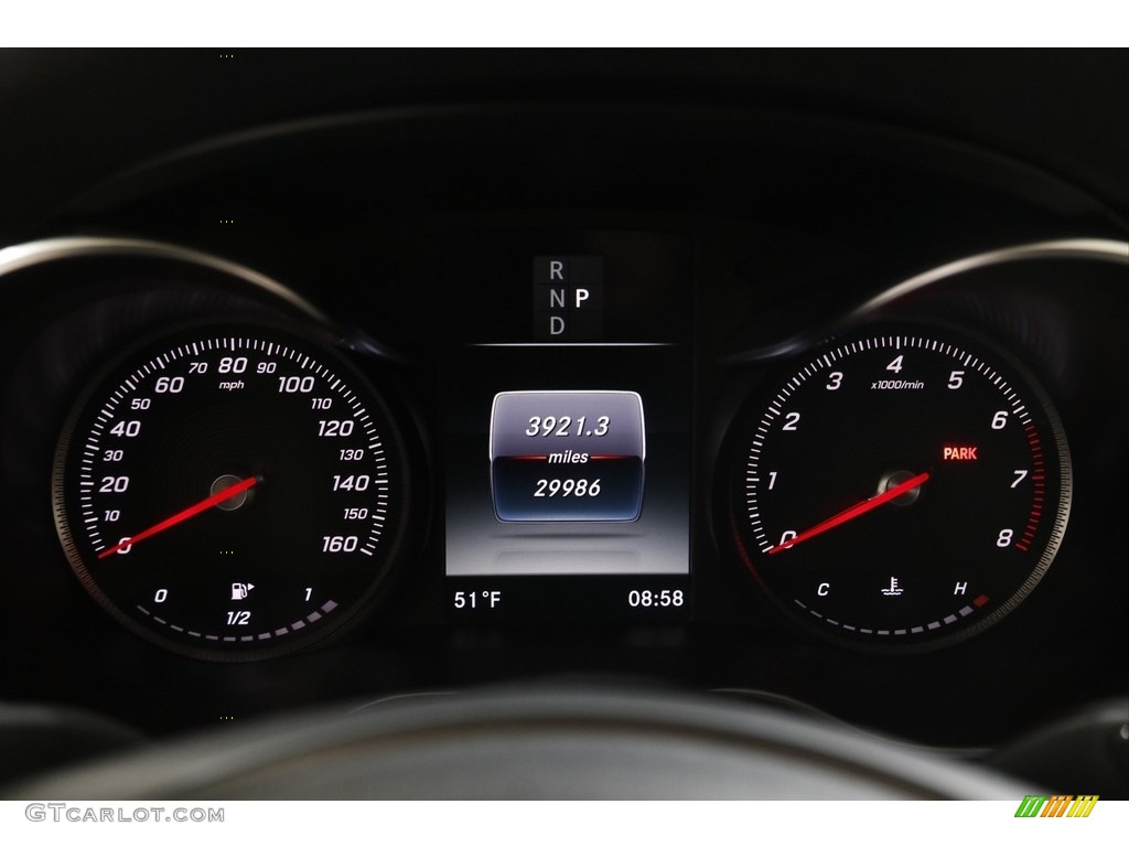 2018 Mercedes-Benz C 300 4Matic Sedan Gauges Photo #144137884