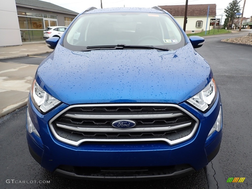 2021 EcoSport SE - Lightning Blue Metallic / Ebony Black photo #9