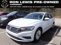 Pure White 2019 Volkswagen Jetta S