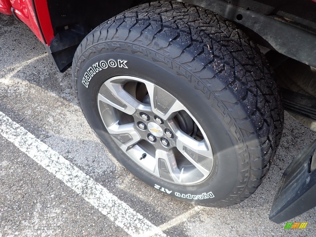 2019 Colorado Z71 Crew Cab 4x4 - Red Hot / Jet Black photo #4