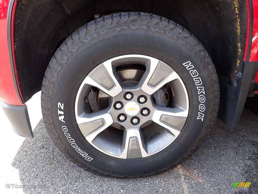 2019 Colorado Z71 Crew Cab 4x4 - Red Hot / Jet Black photo #5