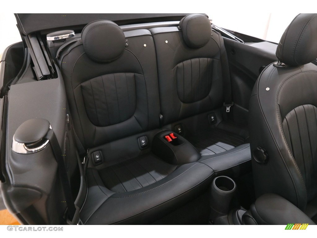 2018 Mini Convertible Cooper S Rear Seat Photo #144138475