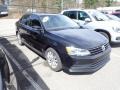 Black 2015 Volkswagen Jetta TDI SE Sedan Exterior