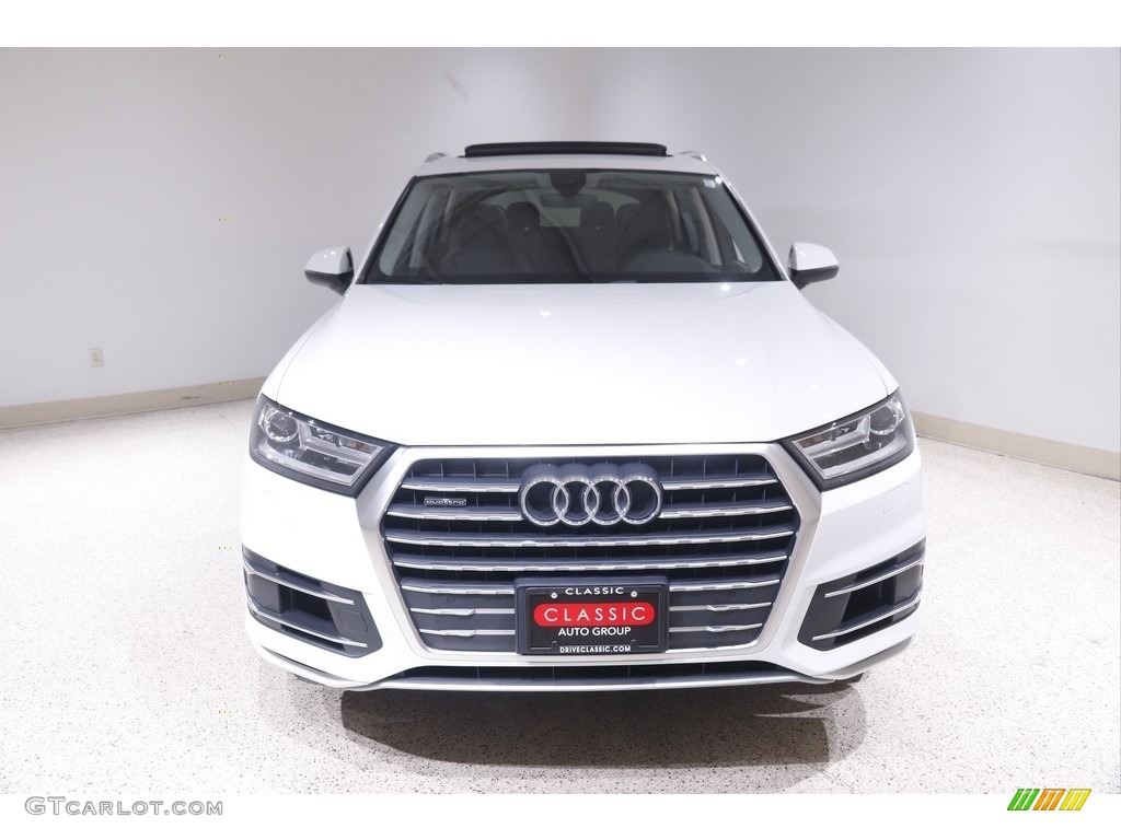 2017 Q7 3.0T quattro Premium Plus - Carrara White / Black photo #2