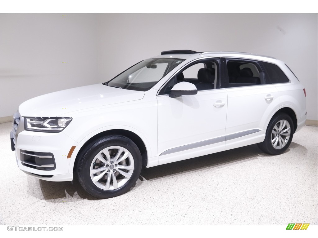 Carrara White 2017 Audi Q7 3.0T quattro Premium Plus Exterior Photo #144138886