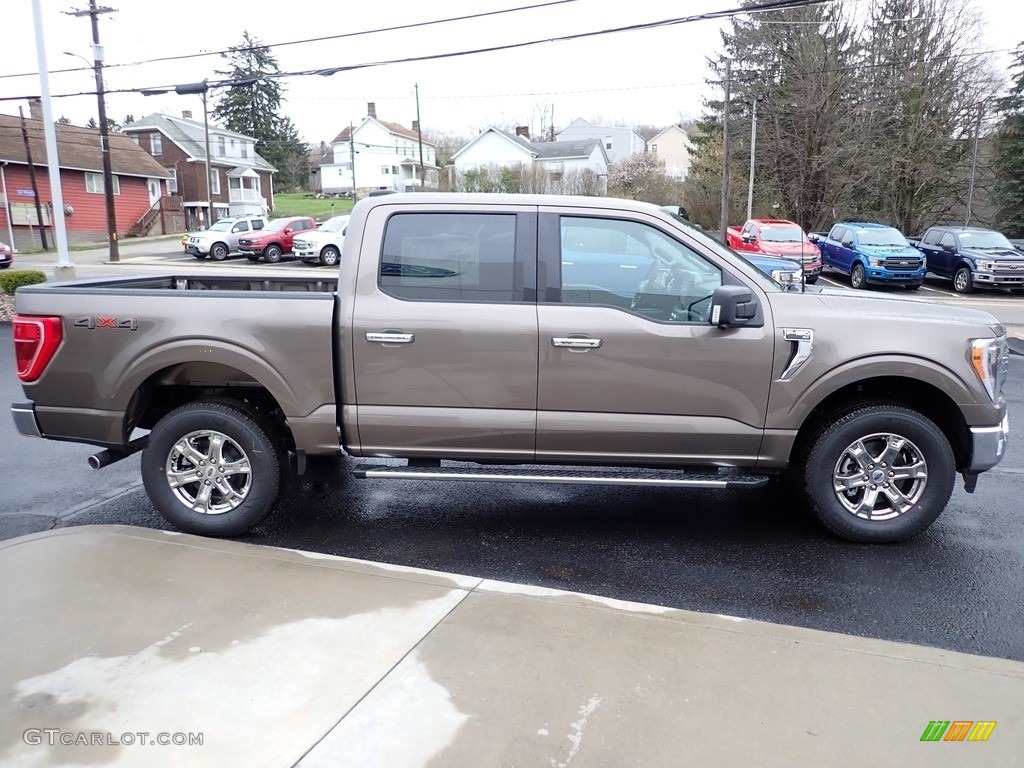 Stone Gray Metallic 2022 Ford F150 XLT SuperCrew 4x4 Exterior Photo #144138979