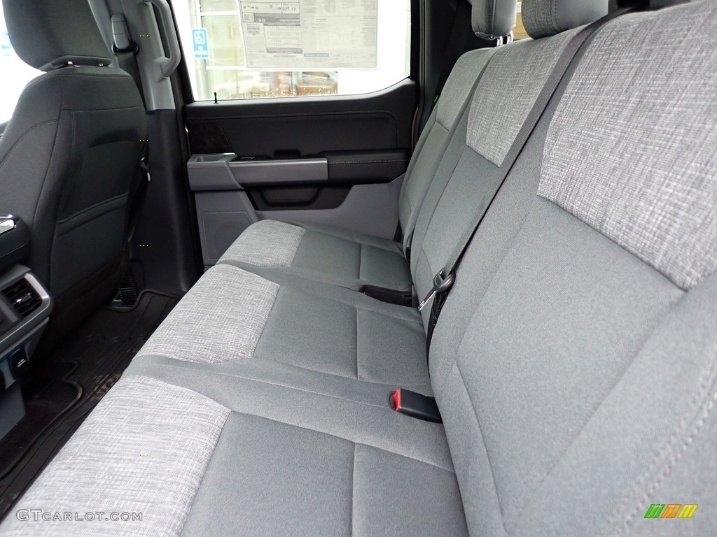 Medium Dark Slate Interior 2022 Ford F150 XLT SuperCrew 4x4 Photo #144139036