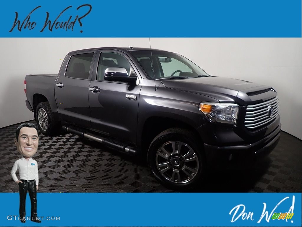 2015 Tundra Platinum CrewMax 4x4 - Magnetic Gray Metallic / Black photo #1