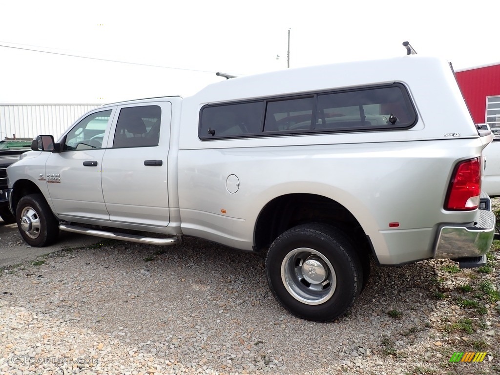 2016 3500 Tradesman Crew Cab 4x4 - Bright Silver Metallic / Diesel Gray/Black photo #2