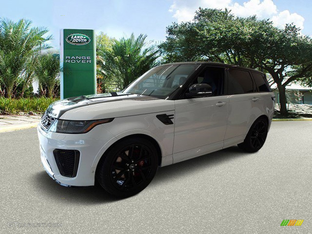 2022 Range Rover Sport SVR Carbon Edition - Yulong White Metallic / Ebony/Ebony photo #1