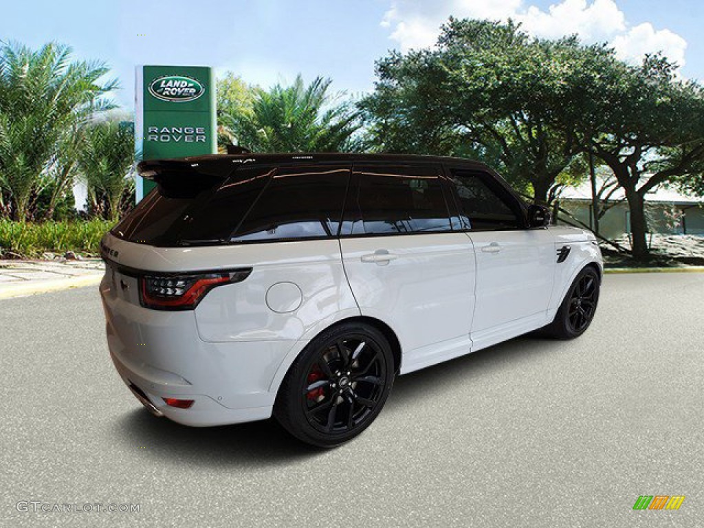 2022 Range Rover Sport SVR Carbon Edition - Yulong White Metallic / Ebony/Ebony photo #2