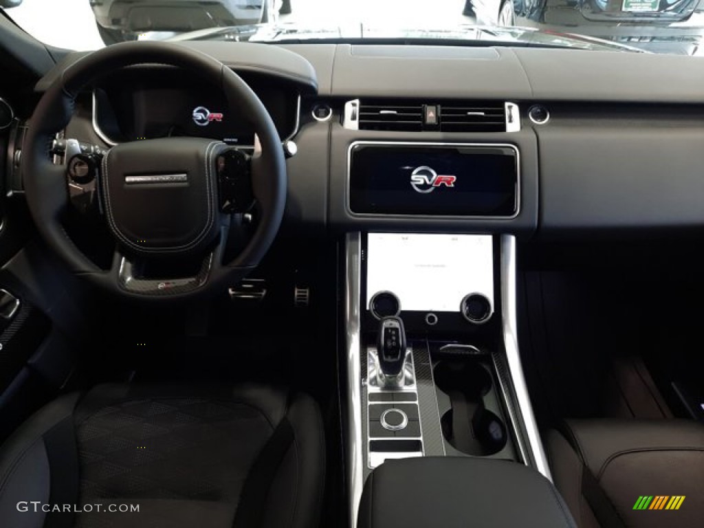 2022 Land Rover Range Rover Sport SVR Carbon Edition Ebony/Ebony Dashboard Photo #144140718