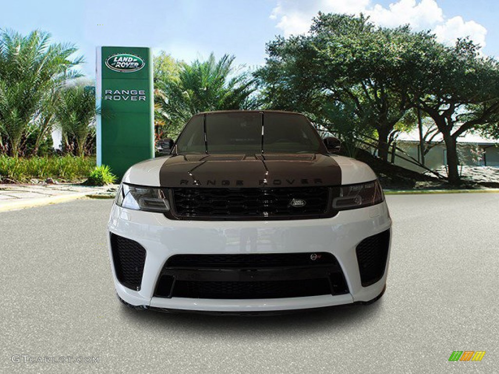 2022 Range Rover Sport SVR Carbon Edition - Yulong White Metallic / Ebony/Ebony photo #8