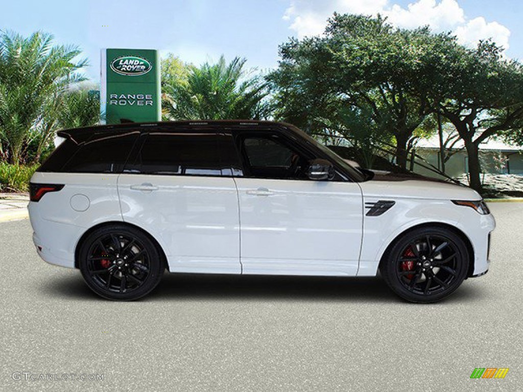 2022 Range Rover Sport SVR Carbon Edition - Yulong White Metallic / Ebony/Ebony photo #11