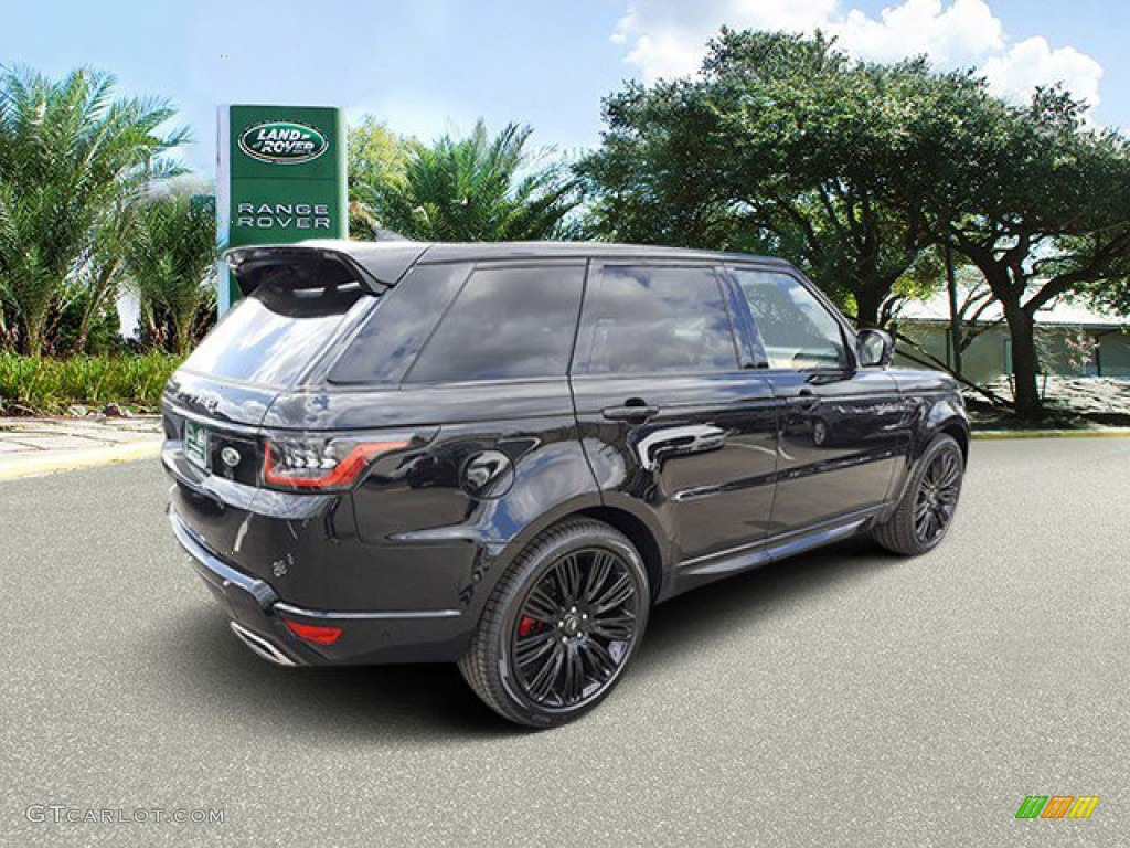 2022 Range Rover Sport HSE Dynamic - Santorini Black Metallic / Vintage Tan/Ebony photo #2