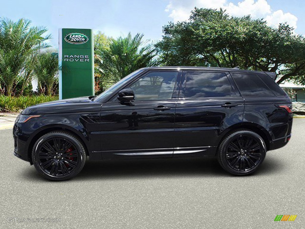 2022 Range Rover Sport HSE Dynamic - Santorini Black Metallic / Vintage Tan/Ebony photo #6