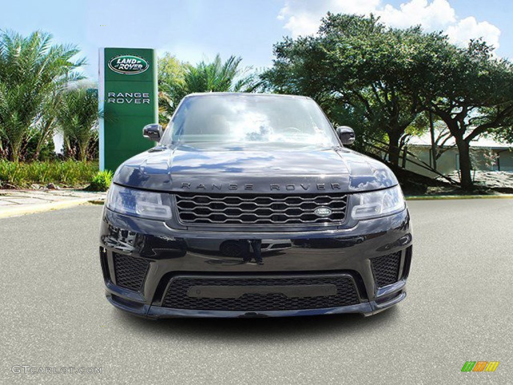 2022 Range Rover Sport HSE Dynamic - Santorini Black Metallic / Vintage Tan/Ebony photo #8