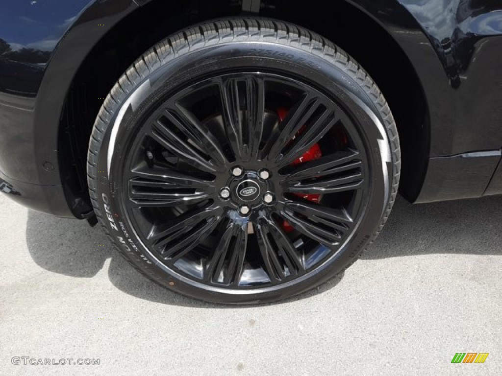 2022 Range Rover Sport HSE Dynamic - Santorini Black Metallic / Vintage Tan/Ebony photo #9