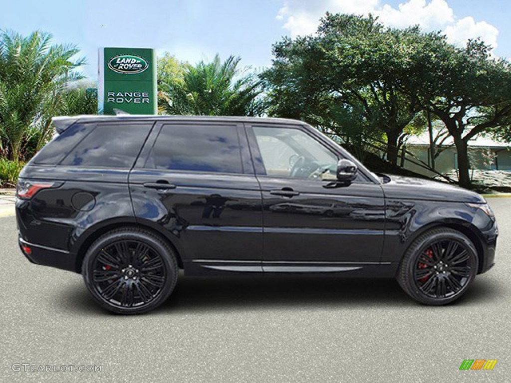 2022 Range Rover Sport HSE Dynamic - Santorini Black Metallic / Vintage Tan/Ebony photo #11