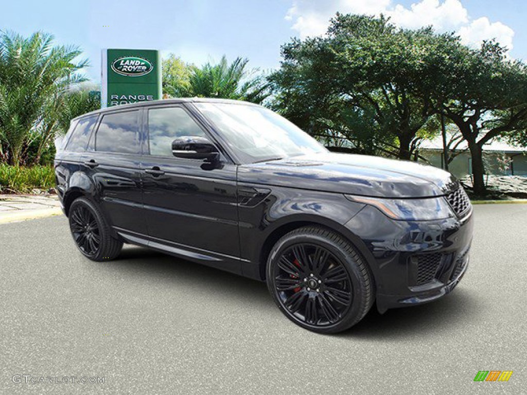 2022 Range Rover Sport HSE Dynamic - Santorini Black Metallic / Vintage Tan/Ebony photo #12