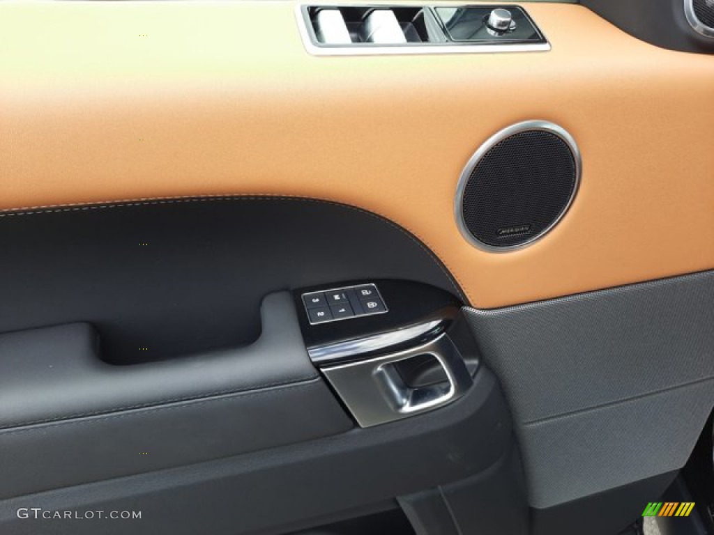 2022 Range Rover Sport HSE Dynamic - Santorini Black Metallic / Vintage Tan/Ebony photo #14