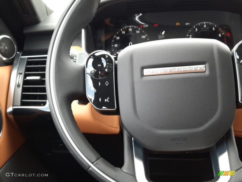 2022 Range Rover Sport HSE Dynamic - Santorini Black Metallic / Vintage Tan/Ebony photo #17
