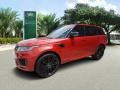 Front 3/4 View of 2022 Range Rover Sport HSE Dynamic