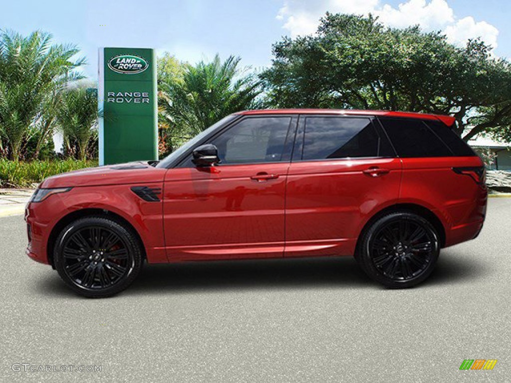 Firenze Red Metallic 2022 Land Rover Range Rover Sport HSE Dynamic Exterior Photo #144141258