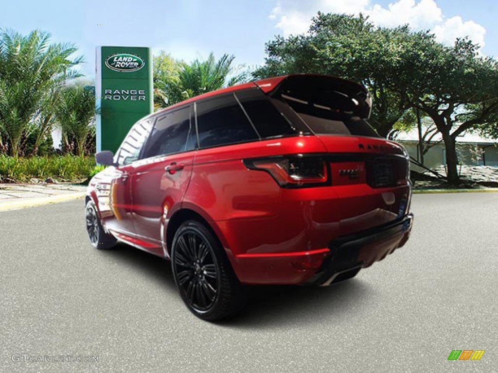2022 Range Rover Sport HSE Dynamic - Firenze Red Metallic / Vintage Tan/Ebony photo #10