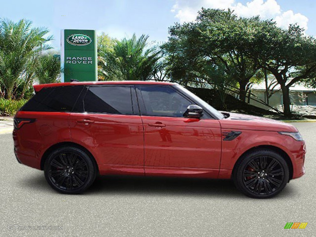 2022 Range Rover Sport HSE Dynamic - Firenze Red Metallic / Vintage Tan/Ebony photo #11