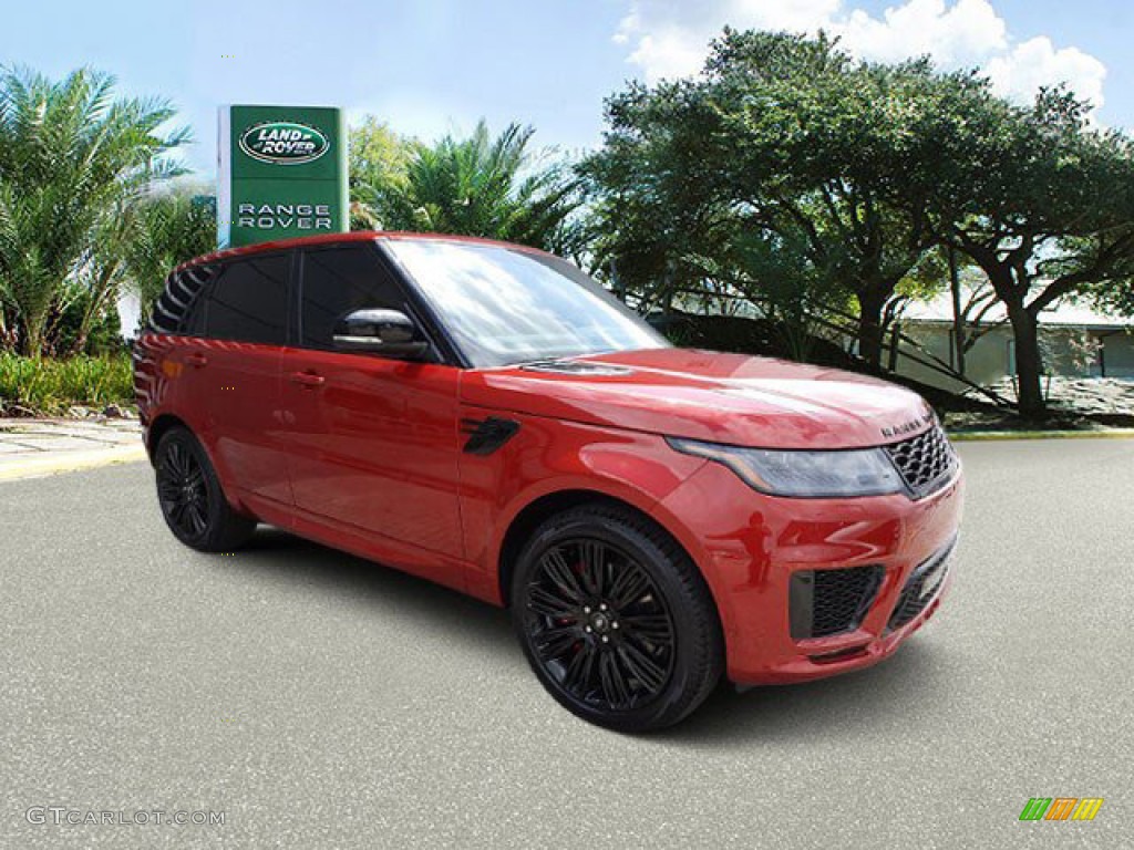 2022 Range Rover Sport HSE Dynamic - Firenze Red Metallic / Vintage Tan/Ebony photo #12