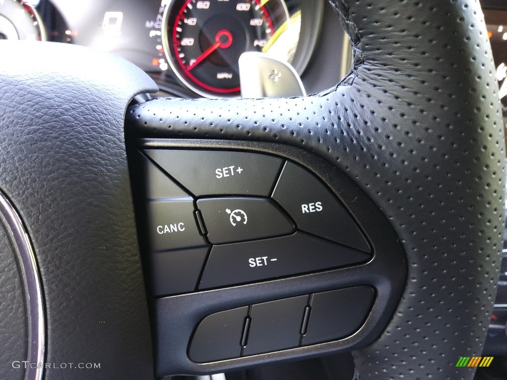 2022 Dodge Charger R/T Black Steering Wheel Photo #144141489