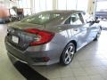 Modern Steel Metallic - Civic LX Sedan Photo No. 7