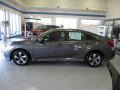 Modern Steel Metallic - Civic LX Sedan Photo No. 10