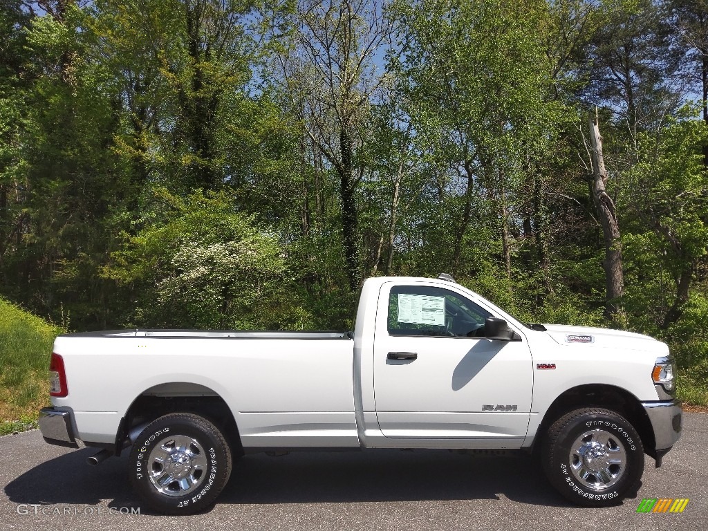 Bright White 2022 Ram 2500 Tradesman Regular Cab 4x4 Exterior Photo #144142023