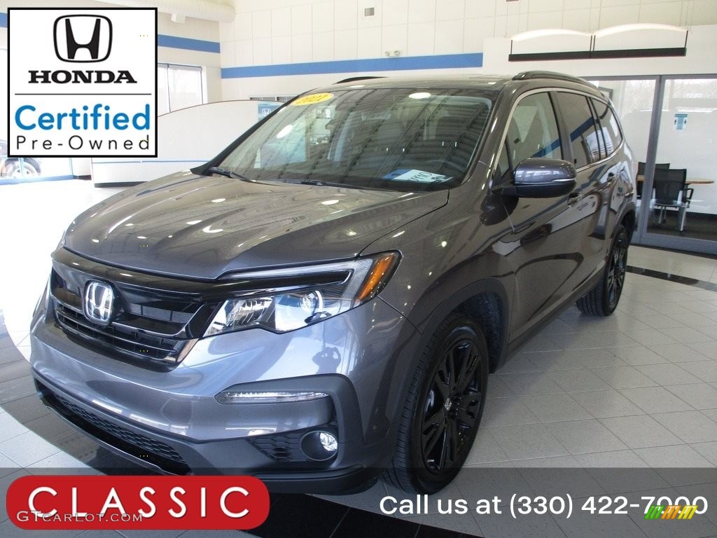 2021 Pilot Special Edition AWD - Crystal Black Pearl / Black photo #1