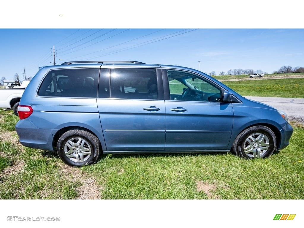 2007 Odyssey EX-L - Ocean Mist Metallic / Gray photo #2