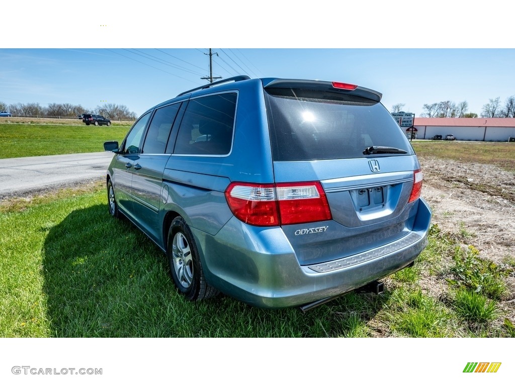 2007 Odyssey EX-L - Ocean Mist Metallic / Gray photo #17