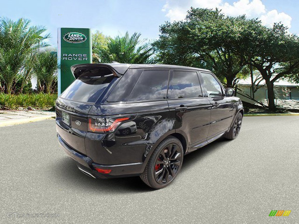 2022 Range Rover Sport HST - Santorini Black Metallic / Ebony/Ebony photo #2