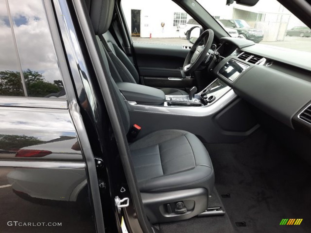 2022 Range Rover Sport HST - Santorini Black Metallic / Ebony/Ebony photo #3