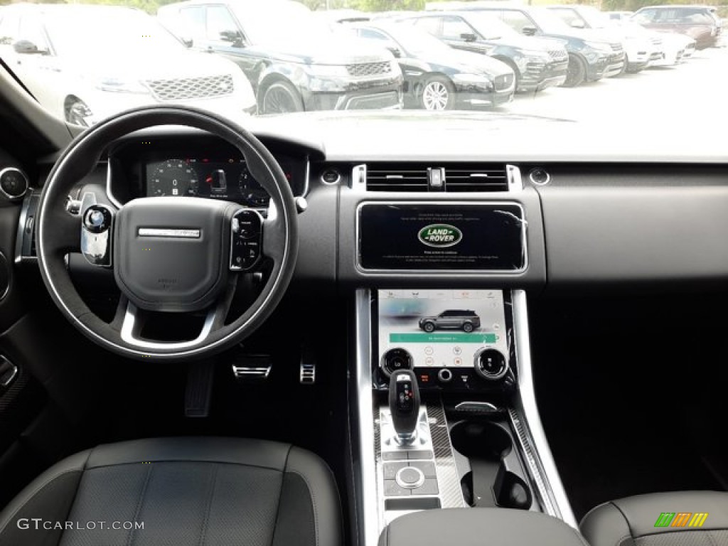 2022 Range Rover Sport HST - Santorini Black Metallic / Ebony/Ebony photo #4