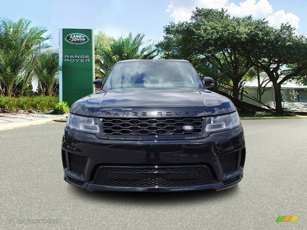 2022 Range Rover Sport HST - Santorini Black Metallic / Ebony/Ebony photo #8